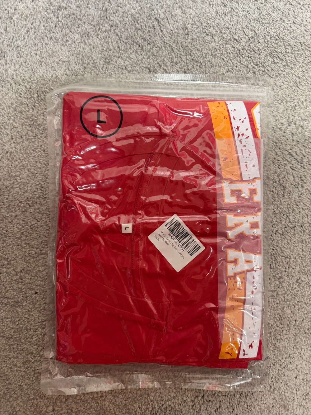 Kansas City Chiefs NFL T-Shirt - Graphics on Both Sides NWT - Football